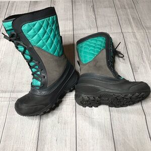 The North Face Thermoball Shellista Waterproof Lace-up Boots Girls Size 3